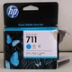 3-pack 2016 Genuine HP 711 CYAN CZ134A DesignJet 29ml Ink Cartridges **UNUSED
