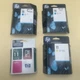 HP 11 Yellow Magenta & Cyan Ink C4838A C4837A C4836A Sealed OEM DesignJet 11 NEW