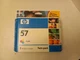 Genuine HP 57 Tri-Color Twin 2 Pack Ink Cartridges Expired Factory Sealed