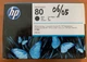 HP C4871A No. 80 Ink Cartridge Black 350ml DesignJet 1050c 1055cm EXP 01-2017
