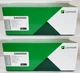 2 Sealed Lexmark 54G0W00 CS/CX920 MS911 MX910 XC9200 XM9100 Waste Toner Bottles