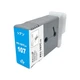 Ninestar PFI-107C Recycled Ink Tank 130ml Cyan Pigment Level Display for Canon