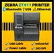 ✅Zebra ZT411 Thermal Label Printer, ZT41142-T010000Z, 203 dpi, USB, Ethernet!🔥⭐