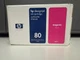 HP DESIGNJET INK CARTRIDGE SERIES 1000 80 MAGENTA 350ml c4847a, EXP. 2012