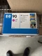 Genuine HP 90 Magenta Ink 400ml DESIGNJET 4000 4500 Series New Sealed