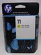 Genuine OEM HP 11 C4838A Yellow Ink Cartridge &ndash; New &ndash; Sealed &ndash; Original