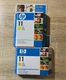 Lot Of 2 HP 11 Yellow Ink Cartridge for DesignJet OfficeJet Free Shipping