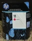 Genuine OEM HP 11 Magenta Ink Cartridge C4837A Exp 06/2013 SEALED *READ DESC*