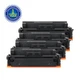 4PK 414A Black Toner W2020A (No Chip) For HP LaserJet M454dn M454dw M479fdw
