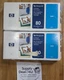 GENUINE HP 80 Cyan Printhead Cleaner C4821A DesignJet 1000 1050 1055 Lot of 2