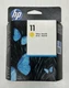 HP 11 Yellow C4838A Genuine Original HP Ink Expired 10/2014 New In Box