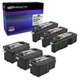 6pk Toner for Dell E525 E525w 593-BBJX Compatible Black & Color Set DPV4T G20VW