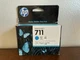 3-pack EXP 2017 Genuine HP 711 CYAN CZ134A DesignJet 29ml Ink Cartridges UNUSED