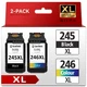 PG-245XL CL-246XL Ink Cartridge for Canon PIXMA MG2522 TR4520 TS3122 MX490 MX492