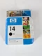 New Genuine HP 14 Black Ink Cartridge EXPIRED!