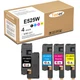 Acqmkink E525W Toner Cartridges Black Cyan Magenta Yellow Replacement For Dell