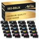 Multi Pack E525W Toner Cartridge for Dell E525 525w 593-BBJX BBJU BBJW BBJV Lot