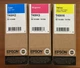 EPSON T49H2 T49H3 T49H4 Ink Bottles CMY for SC-T3100X SC-T3170X