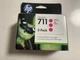 Authentic HP 711 3-pack Magenta DesignJet Ink Cartridge for poster printer