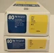 GENUINE HP #80 YELLOW PRINTHEAD/CLEANER C4823A DESIGNJET 1000 1050 & 350ml Ink 