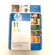 New Hp Yellow 11 Ink  28ml Cartage C4838an Hp Business Inkjet 1000,1100,1200