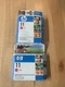 Lot of 2 New HP 11 Magenta Ink Cartridge C4837A for DesignJet - Free Shipping