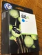 HP 88XL Cyan Ink Cartridge Office Jet C9396AN New Sealed Expired June 2013