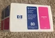 HP DesignJet 80 MAGENTA Printhead+Cleaner+INK  C4822A+ C4847A SEALED