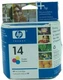 HP 14 (C5011D) Tri Color Ink Cartridge NEW SEALED OEM GENUINE EX 04-07