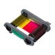 Evolis R6F203A100 YMCKO-K Ribbon - 200 Prints - For Primacy 2 ID Card Printer