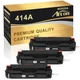 3PK BK Toner Compatible With HP 414A W2020A LaserJet M454dw MFP M479fdw No Chip