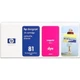 HP DesignJet 81 Magenta Ink Cartridge - C4932A