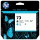 Genuine HP 70 Printhead C9404A  Matte Black + Cyan (03/2024)