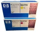 LOT OF 2! GENUINE HP Q6472A/Q6473A (502A) TONER CARTRIDGES- FREE SHIPPING!
