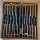 Open Case of Fortus Stratasys P/N: 340-00300 Plastic 3D Print Plates.   12PCs
