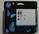 GENUINE HP 88 Cyan Magenta Printhead HP C9382A Sealed OEM Box print head Exp 14