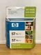HP 57 TriColor Twin Pack Ink Cartridges Genuine - HP C9320FN - Expired Mar 2008