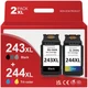 PG243 XL CL244 XL Ink Cartridge For Canon PIXMA MG2920 MG2922 MG2924 MX490 MX492