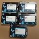 Full Set of 5 SEALED New GENUINE HP 72 DesignJet Ink Cartridges 130ml All Colors