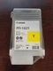 1/4 Used 130 mL Yellow Ink Tank PFI-102BK for Canon Printer iPF750
