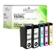 5PK for Lexmark 150XL Ink Cartridges For Lexmark Pro 715 915 Pro715 Pro915