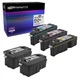5pk Toner for Dell E525 E525w 593-BBJX Compatible Black & Color Set H3M8P BBJU