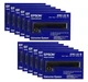 12 Genuine Epson ERC-22B Black Ribbon Cartridge for M-180/M-181/M-183/M-185
