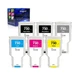 730 Ink Cartridge Set Replacement for HP 730 P2V68A P2V69A P2V70A P2V71A P2V7...