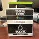 Lexmark 150XL Black Genuine/Original Ink Cartridge for S415 S515 PRO715 PRO915