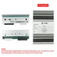 P1004232 New Printhead for Zebra 110Xi4 105SL Plus Thermal Label Printer 300dpi