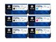 727 Ink Cartridges 300ml High-Yield Replacement for HP 727 727XL Ink C1Q12A F...