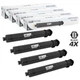 Compatible Ricoh 841849 4PK Black Toner Cartridges for MPC4503/MPC5503/MPC6003