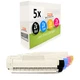 5x MWT Toner for OKI C-5550-MFP C-5900-DTN C-5900-DN C-5800-N C-5800-LDN
