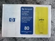Genuine HP 80 Yellow Ink Cartridge, Printhead & Cleaner C4893A DesignJet New